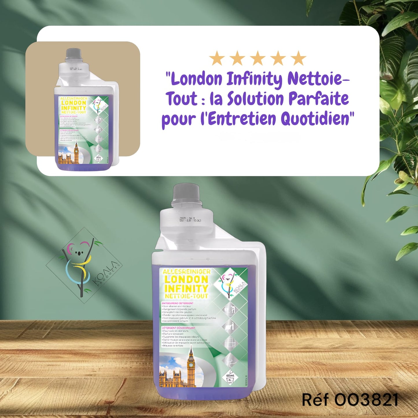 Koala London Infinity Nettoie-Tout 1L