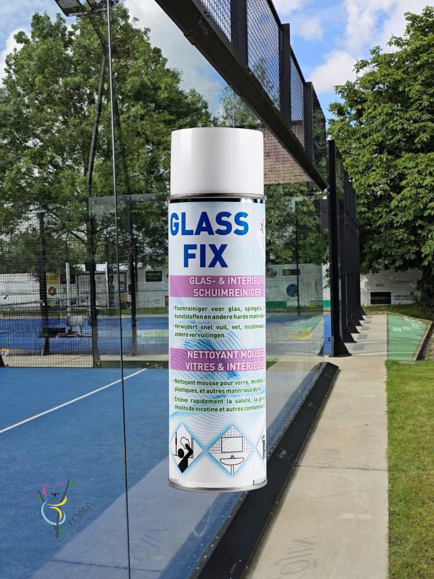 GLASS FIX MOUSSE ACTIVE 500ML KOALA