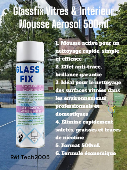 GLASS FIX MOUSSE ACTIVE 500ML KOALA