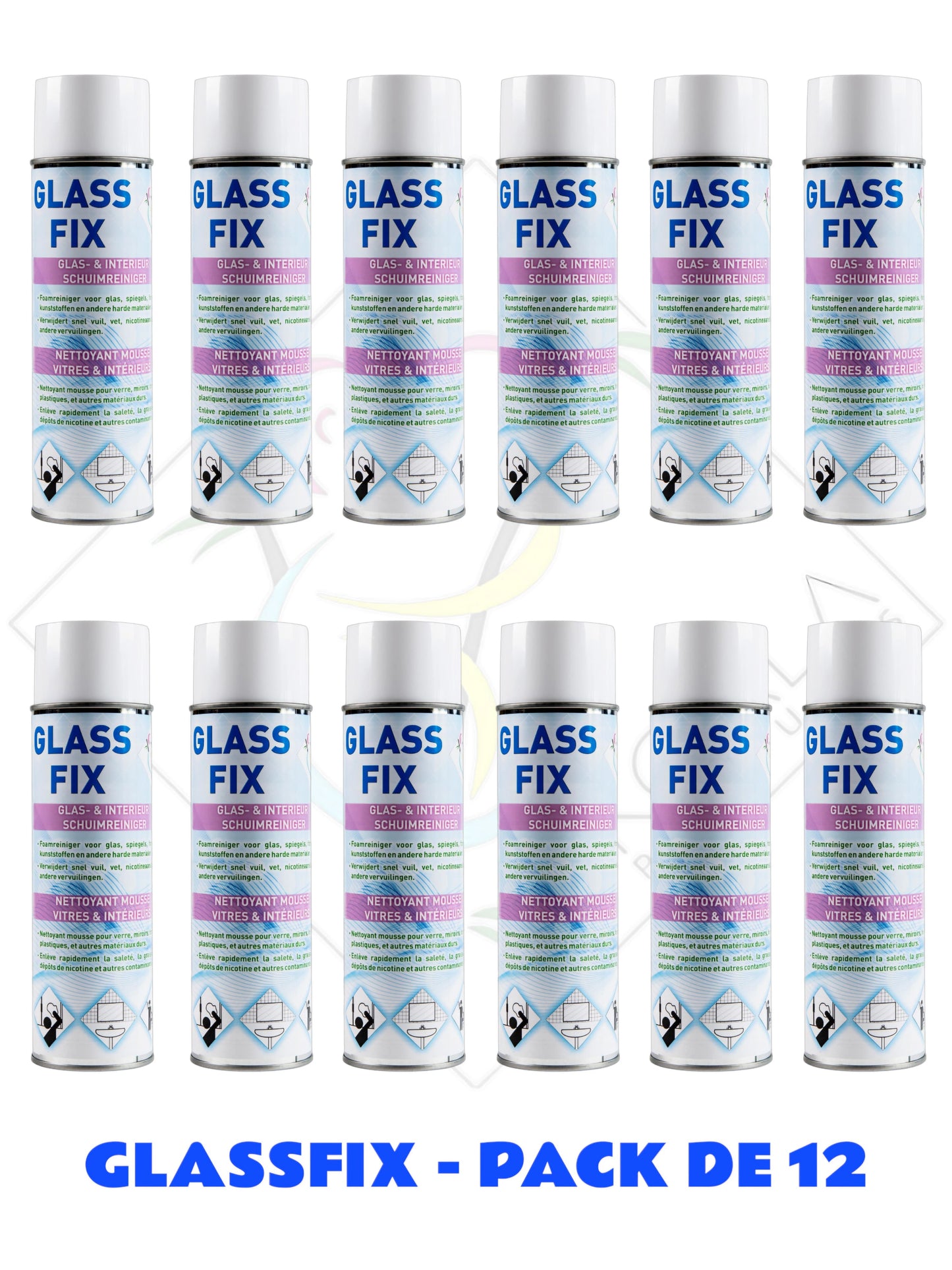 Pack 12 Glass Fix